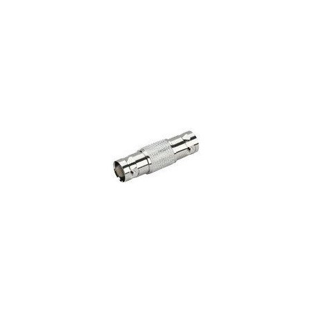 Adaptador barril de BNC hembra a BNC hembra, 50 Ohm, 32 mm