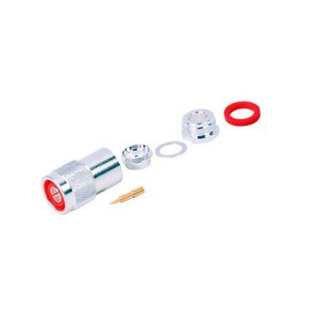 Conector N macho de rosca para cable BELDEN Plenum 89913.