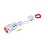 Conector N macho de rosca para cable BELDEN Plenum 89913.