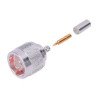 Conector N macho de anillo plegable para cable RG-142/U.