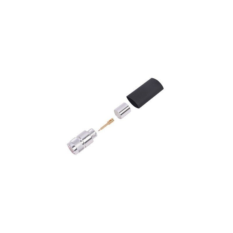 Conector N Macho de Anillo Plegable para Belden 7977A (RF-600), LMR-600, CNT-600