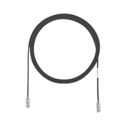 Patch cord sd 8ft, cm/lszh, 28 AWG, negro, cat.6