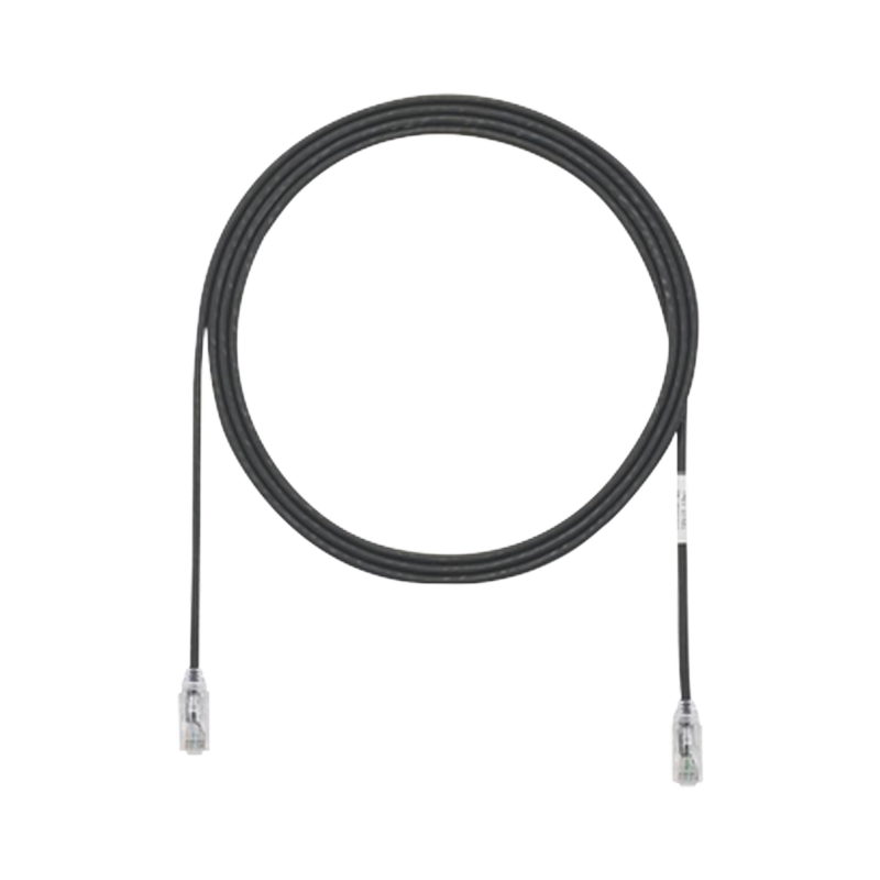 Patch cord sd 8ft, cm/lszh, 28 AWG, negro, cat.6