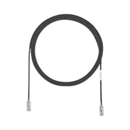 Patch cord sd 8ft, cm/lszh, 28 AWG, negro, cat.6