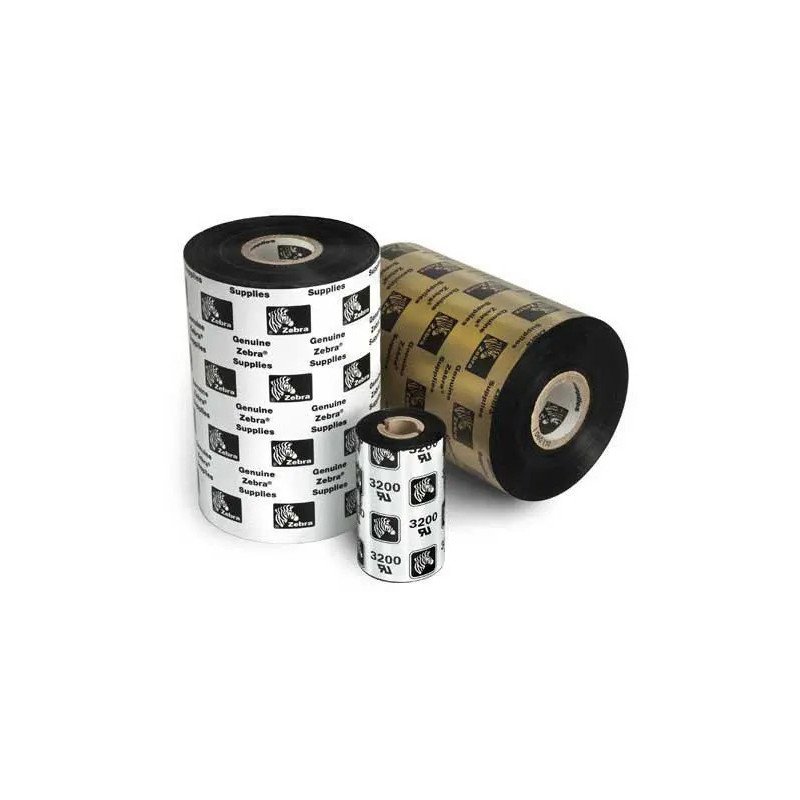 Cinta Zebra de Cera/Resina 84mmx74m 5586 Premium núcleo 0.5 in 12/caja