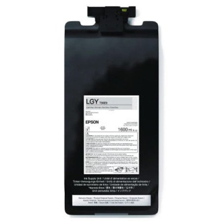 Tinta Epson UltraChrome PRO12 gris claro de 1.6 litros para Epson T56E