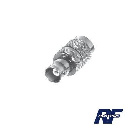 Adaptador de conector TNC macho a conector BNC hembra