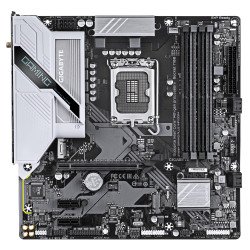 Tarjeta madre GIGABYTE B760M GAMING PLUS WIFI DDR4, Intel, LGA 1700, Celeron, i3 12 Gen, 13 Gen y 14 Gen, 128 GB, DDR4-SDRAM
