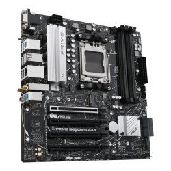 Tarjeta madre ASUS PRIME B650M-A AX II, AMD, socket AM5, AMD Ryzen 7000 Series, socket AM5, DDR5-SDRAM, 128 GB