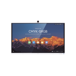 HUAWEI IdeaHub S2, Pantalla interactiva para Colaboración Inteligente, 65", 4K UHD, Harmony OS, Wi-Fi 6, Cámara inteligente, Fun