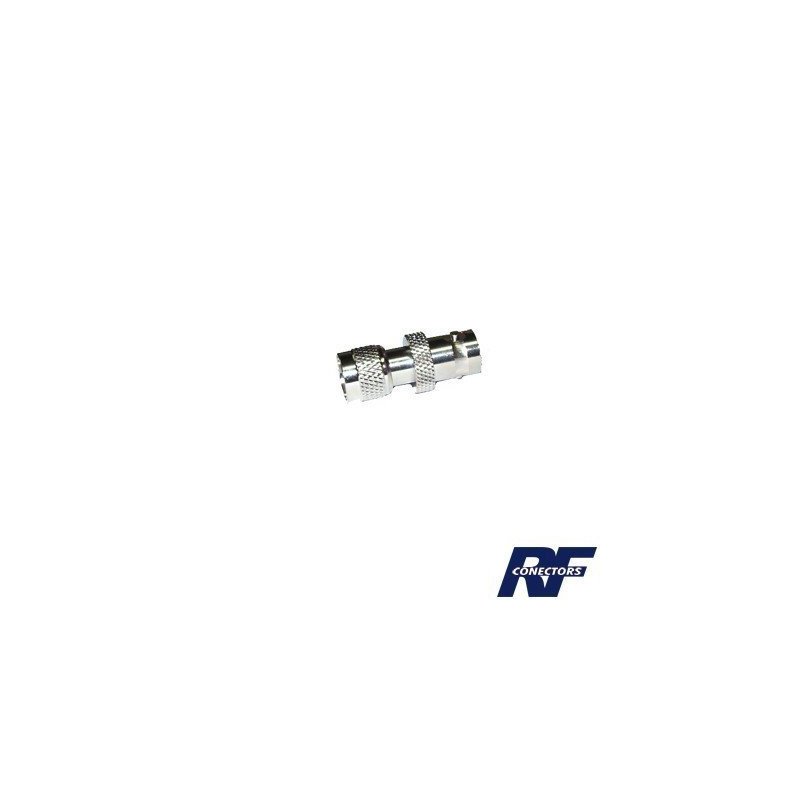 Adaptador de conector mini UHF macho a BNC hembra