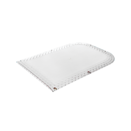 Domo lateral de reemplazo para barra de luces x67a, color rojo