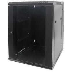 Intellinet 15U Montaje en pared Armario de bastidor para Conmutador LAN, Panel de conexión, 482.60mm Ancho del rack x 425mm Prof