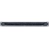 Intellinet Organizador de cable, Negro, Sujetador de cables, 1U Rack Height x 19" Panel Width, Acero