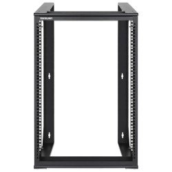 Intellinet 15U Montaje en pared Caja Abierta Marco de bastidor para Material informático, Equipo de Red, Servidor, Conmutador, P