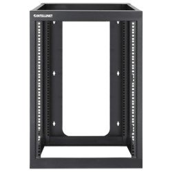 Intellinet 15U Montaje en pared Caja Abierta Marco de bastidor para Material informático, Equipo de Red, Servidor, Conmutador