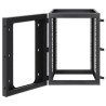 Intellinet 15U Montaje en pared Caja Abierta Marco de bastidor para Material informático, Equipo de Red, Servidor, Conmutador