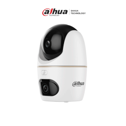 Cámara IP Dual 3MP, 30 m IR y Luz cálida, Audio bidireccional, Detecci