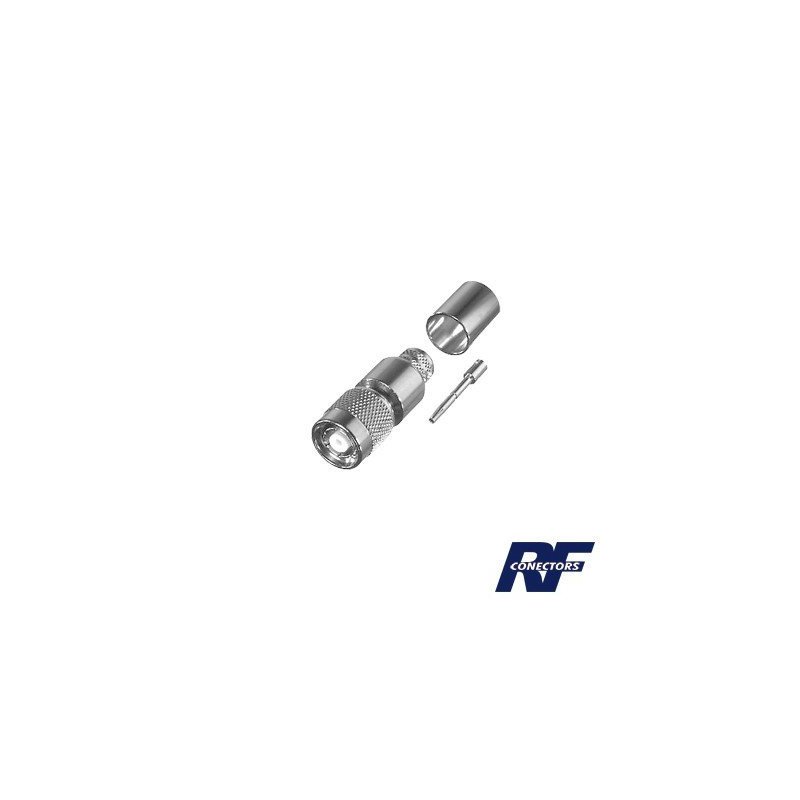 Conector TNC Macho Inverso para 9913, 7810A, 8214, CNT-400, RG8/U-SYS, RFLASH-1113.