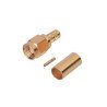 Conector SMA Macho Inverso de anillo plegable para cable RG-142/U.