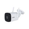 Cámara IP Bullet Wifi de 2 Megapixeles, Lente de 2.8 mm, 100 Grados de Apertura, IR de 30 Metros, H.265, Micrófono y Altavoz Int