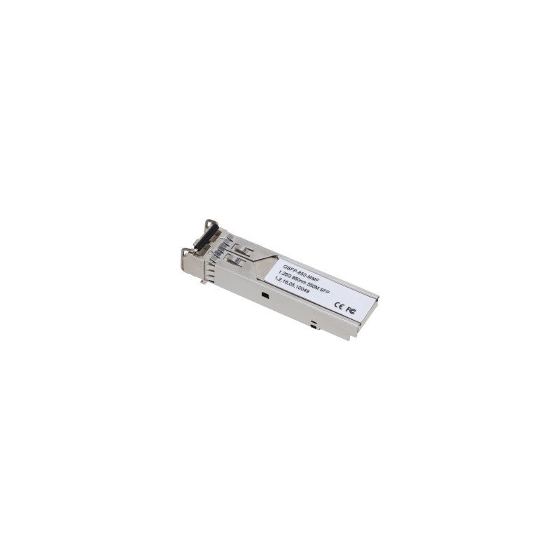 Módulo óptico Gigabit, Doble fibra multimodo, Puerto LC, 850 nm de envío y 850 nm de recepción, Distancia de transmisión hasta 5