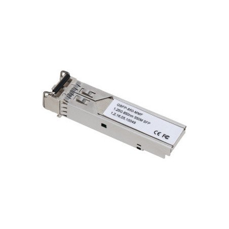 Módulo óptico Gigabit, Doble fibra multimodo, Puerto LC, 850 nm de envío y 850 nm de recepción, Distancia de transmisión hasta 5