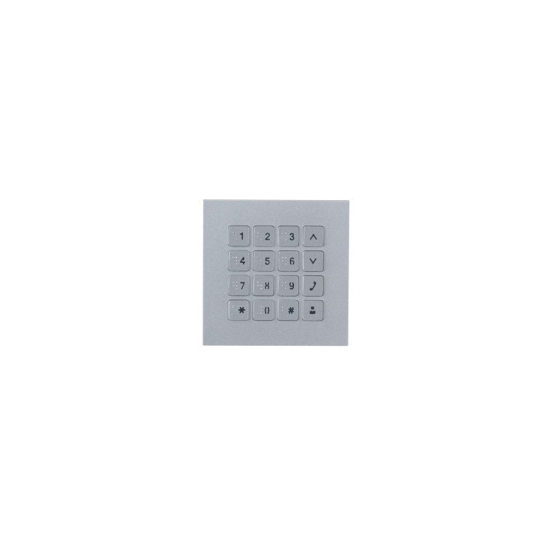MODULO CON TECLADO NUMERICO ANTIVANDALICO, CONEXION RS485, COMPATIBLE CON VTO4202FP