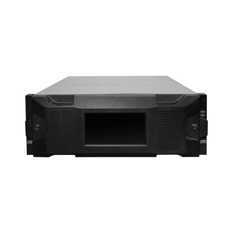 Servidor de videovigilancia inteligente WizMind 3U 16HDDs, video IP de 256 canales, 512 Mbps, Metadatos de video de hasta 96 can
