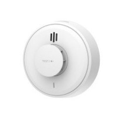 Detector de Calor Inalámbrico (Interconectable Hasta 24 Disp), Monitoreo de Temperatura, Detección Incendios de Clase A1 (54°C t