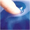 Mousepad Fellowes 9114120, Azul, Monocromático, Gel, Plástico, Descansa muñecas