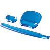 Mousepad Fellowes 9114120, Azul, Monocromático, Gel, Plástico, Descansa muñecas