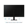 Monitor Samsung S27D700EAU, 68.6 cm (27"), 3840 x 2160 Pixeles, 4K Ultra HD, LED, 5 ms, Negro