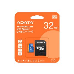 Memoria Adata micro SDXC, SDHC UHS-I 32GB clase 10 a1 100mb, 25mb/seg con adaptador