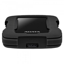 Disco duro externo 2TB Adata HD330 2.5 USB 3.1 Slim contragolpes negro Windows, Mac, Linux