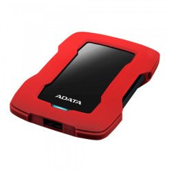 Disco duro externo 2TB Adata hd330 2.5 USB 3.1 Slim contragolpes rojo Windows, Mac, Linux
