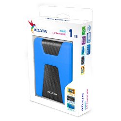Disco duro externo 1TB Adata hd650 2.5 USB 3.1 contragolpes azul Windows/Mac/Linux
