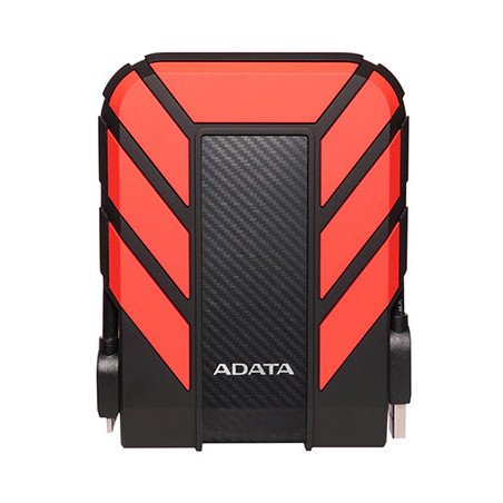 Disco duro externo 2TB Adata HD710P 2.5 USB 3.1 contragolpes rojo Windows, Mac, Linux