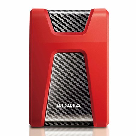 Disco duro externo 2TB Adata hd650 2.5 USB 3.1 contragolpes rojo Windows/Mac/Linux