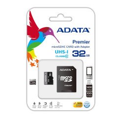 Memoria Adata micro SDHC UHS-i 32GB clase 10 con adaptador