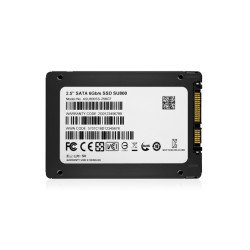 Unidad de estado sólido SSD Adata SU800 256GB 2.5 SATA3 7mm lect.560/escr.520mbs sin bracket PC/alto rendimiento