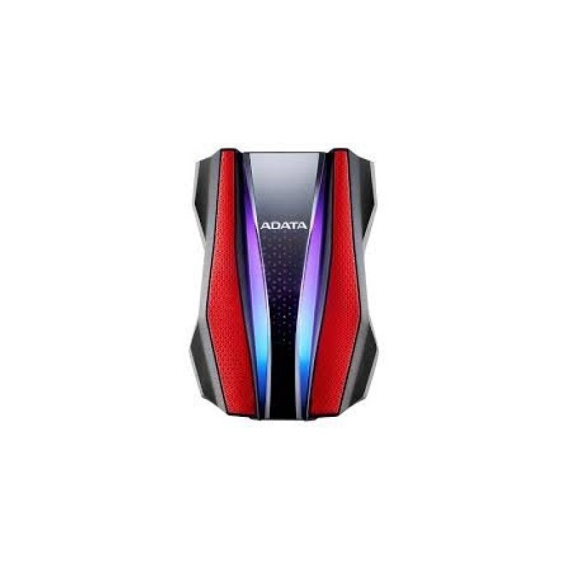 Disco Duro Externo Adata HD770G - 2TB, USB 3.2 Gen 1, 2.5", Rojo