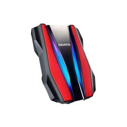 Disco Duro Externo Adata HD770G - 2TB, USB 3.2 Gen 1, 2.5", Rojo