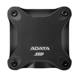 Unidad de estado sólido SSD externo Adata SD600Q 480GB USB 3.1 negro Windows, Mac, Linux, Android