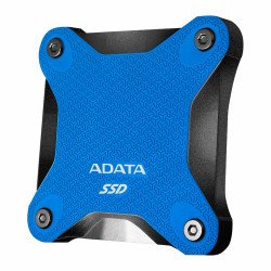 Unidad de estado sólido SSD externo Adata SD600Q 480GB USB 3.1 azul Windows, Mac, Linux, Android