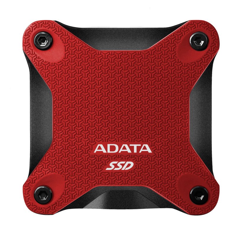 Unidad de estado sólido SSD externo Adata SD600Q 480GB USB 3.1 rojo Windows, Mac, Linux, Android Unidad de estado sólido SSD externo Adata SD600Q 480GB USB 3.1 rojo Windows, Mac, Linux, Android