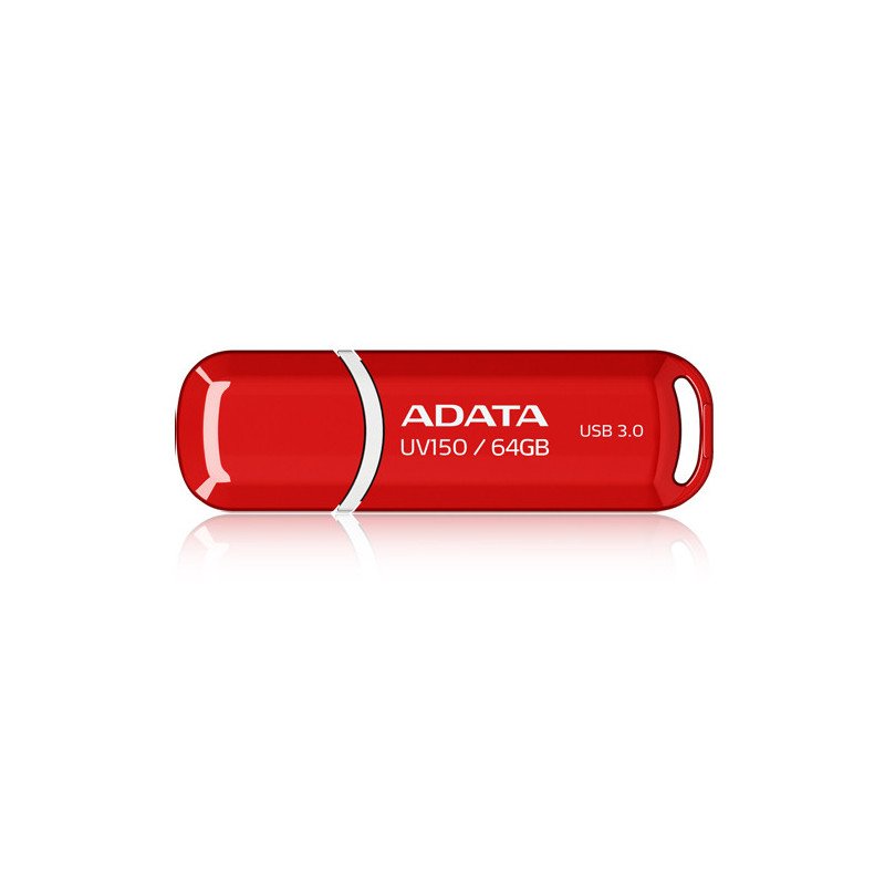 Memoria Adata 64GB USB 3.1 UV150 rojo