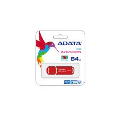 Memoria Adata 64GB USB 3.1 UV150 rojo