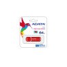 Memoria Adata 64GB USB 3.1 UV150 rojo