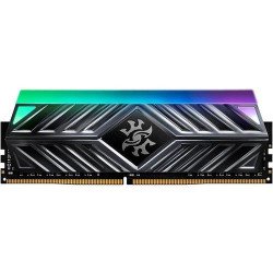 Memoria Adata UDIMM DDR4 8GB PC4-25600 3200MHz c16 1.2v XPG Spectrix D41 tuf RGB negro con disipador PC, gamer, alto rendimiento